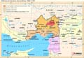 Karta ver armeniska barondmet Kilikien